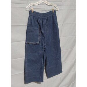 Wnderkammer high rise wide leg baggy denim designer jeans womens size Small NWOT